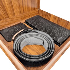 تصویر ست هدیه چرم طبیعی مردانه آرباس کد AR3012 