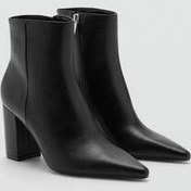 تصویر چکمه و بوت نیم های پاشنه دار منگو MANGO 