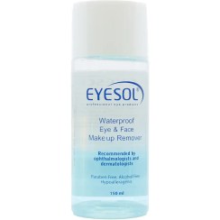 تصویر محلول پاک کننده آرایش دوفاز آیسول حجم 150 میلی لیتر Eyesol Biphasic Eye & Face Makeup Remover 150ml