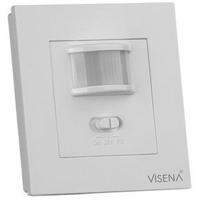 تصویر سنسور دیواری توکار ویسنا VS 02E Visena VS 02E Wall Mount Sensor