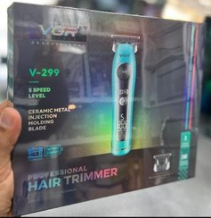 تصویر ماشین اصلاح وی جی آر مدل VGR-V299 با برش مستقیم و ۵ سطح سرعت 