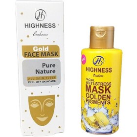 تصویر ماسک صورت لایه بردار طلا هاینس 140 میل HIGHNESS Gold Peeling Face Mask 140 ml