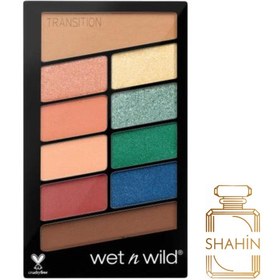 تصویر پالت سایه ده رنگ کالر آیکون وت اند وایلد wet n wild 763D 