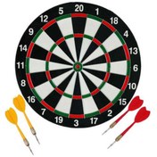 تصویر دارت سوزنی 12 اینچ دو طرفه Dart board game