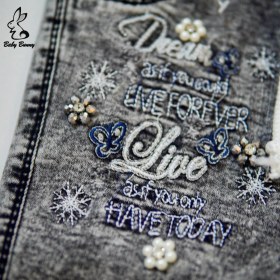 تصویر شلوارک لی دخترانه 