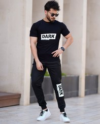 تصویر ست تیشرت شلوار مردانه مدل Dark کد 6005 