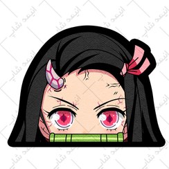 تصویر راگ تافتینگ انیمه طرح نزوکو 