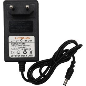 تصویر شارژر 16.8 ولت 1 آمپر 