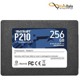 تصویر هارد اینترنال پتریوت مدل P210 • ظرفیت 256GB 