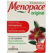 تصویر قرص منوپیس 30 عددی ویتا بیوتیكس Vitabiotics Menopace Orginal Tabs