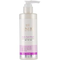 تصویر ژل شستشوی صورت سینره مخصوص پوست خشک و نرمال 200 میل Cinere anti pollution daily face wash 200 ml