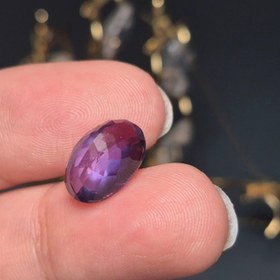 تصویر نگین سنگ آمیتیست معدنی کد 60456 