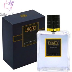 تصویر ادو پرفیوم مردانه دونا استیکر مدل DIARY حجم 100میل Eau de Parfum for men Donna Sticker model Diary 