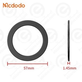 تصویر برچسب رینگ مگنتی مگ سیف مدل MCDODO PC-1620 MCDODO PC-1620 Magnetic Ring Magsafe for Phone
