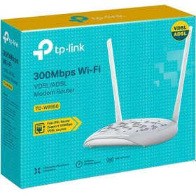 تصویر مودم روتر بی سیم VDSL/ADSL تی پی لینک مدل TD-W9950 TP-LINK TD-W9950 300Mbps ADSL/VDSL Wireless Modem Router