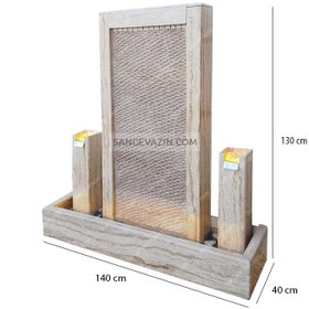 تصویر آبنما سنگی ماندانا 