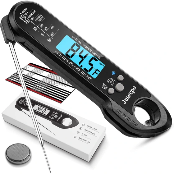 DOQAUS Digital Meat Thermometer, 2s Instant Read Thermometer Food