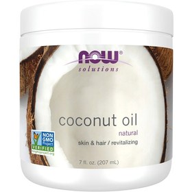 تصویر روغن نارگیل ناو NOW Coconut Oil (اصل) 