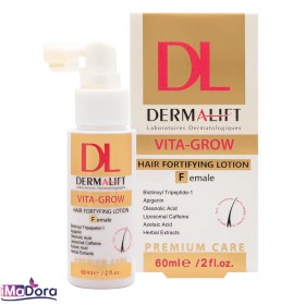 تصویر درمالیفت لوسیون تقویت کننده موی سر بانوان ویتا گرو Dermalift Vita Grow Hair Fortifying Lotion Female