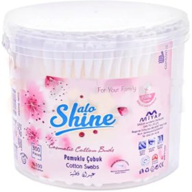 تصویر گوش پاک کن 300 عدی الو شاین alo shine Alo-shine-ear-cleaner-300pcs