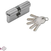 تصویر سیلندر سوئیچی کلید کامپیوتری طلایی سارو Saro Door Cylinder Two Side keys