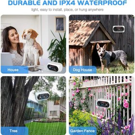 تصویر دستگاه ضد پارس، دستگاه التراسونیک بازدارنده پارس سگ، دستگاه توقف پارس سگ، دستگاه کنترل پارس در فضای باز Anti Barking Device, Ultrasonic Dog Barking Deterrent Devices up to 50FT Long Range Control, 3 Adjustable Levels Dog Deterrent Ultrasonic Stop Dog Barking Device, Bark Control Device Indoor Outdoor