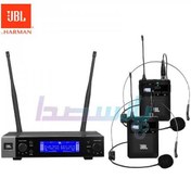 تصویر میکروفن بیسیم 2 هدمیک JBL VM200 BB 