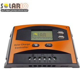 تصویر کنترل کننده شارژ خورشیدی 10آمپر PWM sharj controler