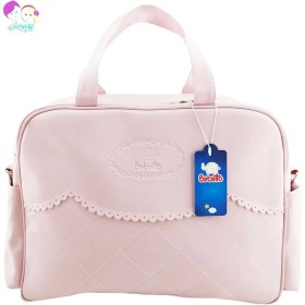 تصویر ساک لوازم چرمی کودک دوخت ماسوره ای ببتو Bebetto Baby accessories bag code:201044/1