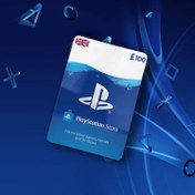 تصویر گیفت کارت 100 پوندی پلی استیشن انگلیس psn100uk