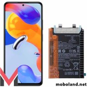 تصویر باتری شیائومی Redmi Note 11 Pro ظرفیت ۵۰۰۰ میلی‌آمپر مدل BN5E 