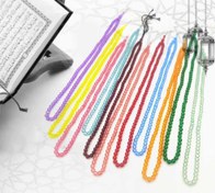 تصویر تسبیح پلاستیکی مناسب نذری و سفره صلوات 