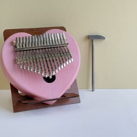 تصویر کالیمبا17تیغه قلب صورتی 