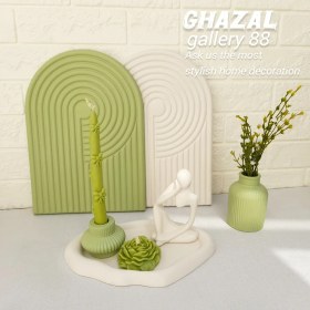 تصویر ست دکوری سبز 