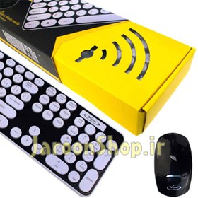تصویر ماوس و کیبورد بی سیم ونوس مدل PV-KMV1224 ا mouse keyboard combo PV-KMV1224 mouse keyboard combo PV-KMV1224