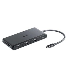 تصویر هاب مبدل 9 پورت انکر مدل 552 A8373 Anker 552 A8373 USB type-C 9 port Hub