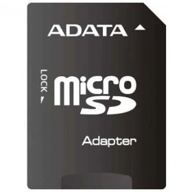 تصویر کارت حافظه microSDXC ای دیتا مدل Premier کلاس 10 استاندارد U1 سرعت 80MBps ظرفیت 64 گیگابایت به همراه آداپتور SD ا ADATA microSDXC Premier UHS-I U1 80MBps - 64GB ADATA microSDXC Premier UHS-I U1 80MBps - 64GB