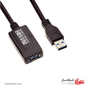 تصویر کابل افزایش طول USB 3.0 اکتیو فرانت طول 5 متر مدل FN-U3CF50 Faranet FN-U3CF50 USB3.0 Active Extension Cable 5M