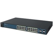 تصویر سوییچ رکمونت 24 پورت POE انجنیوس مدل EWS7928P Engenius EWS7928P POE 24-Port Rackmount Switch