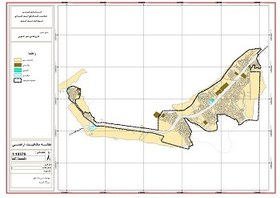 تصویر عنوان نقشه :مالکیت اراضی شهر کوپن 