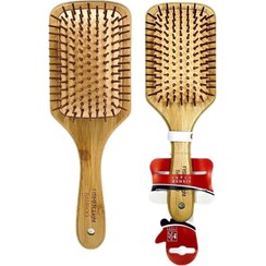 تصویر برس مو چوبی بامبو اصل برند Fisher 