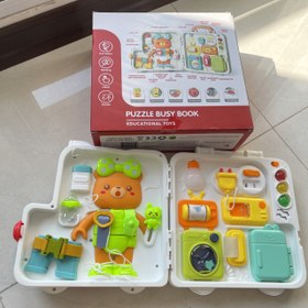 تصویر بیزی برد مونته سوری ۶۳ کاره چراغدار موزیکال خرسی 