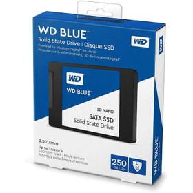 تصویر اس اس دی 250 گیگابایت 2.5 اینچ SATA وسترن دیجیتال مدل BLUE ا Western Digital 250GB SATA Internal SSD Western Digital 250GB SATA Internal SSD