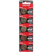 تصویر 2016 سکه ای مکسل ورقی اصلی 5 عددی قرمز مشکی 