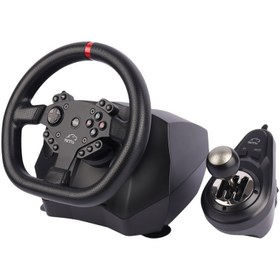 تصویر دسته فرمان گیمینگ تسکو مدل TGW 195 Tsco Gaming Wheel TGW 195