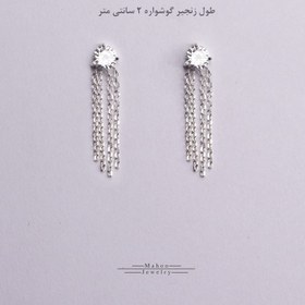 تصویر گوشواره نقره E0228 