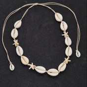 تصویر گردنبند و دستبند صدف گوشفیل - گردنبند گوشفیل و ستاره 