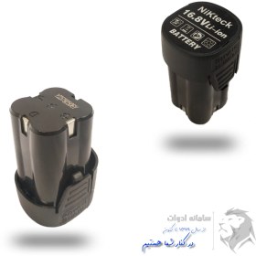 تصویر باتری دریل شارژی 16.8 ولت مناسب رونیکس، توسن، بوش و ماکیتا 
