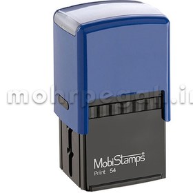 تصویر مهر ژلاتینی مستطیل MobiStamp C54 