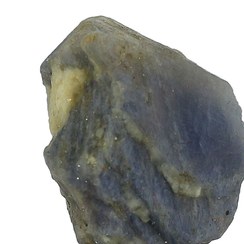 تصویر سنگ راف یاقوت کبود Sapphire آفریقایی معدنی کمیاب کیفیت بالا وزن حدود 53 قیراط 